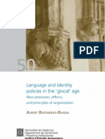 Language and Identity Policies in the 'glocal' age