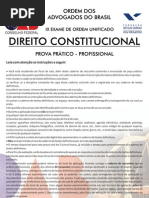 Ix Exame Constitucional - Segunda Fase