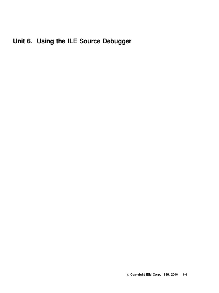IBM AS400 RPG IV Training Course (Course Code OL86) - 7 | PDF | Source ...