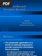 Descriptive research