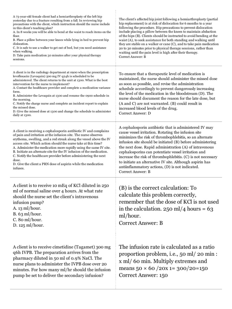 hesi-practice-test-a-allergen-intravenous-therapy