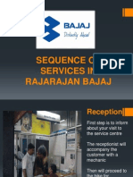 10 Sequence of Services in Rajarajan Bajaj
