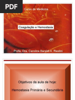 cascata de coagulação