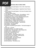 Download Reel to Reels for Sale by Some Law Student SN12720739 doc pdf