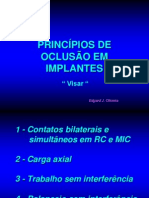 Oclusão em Implantes