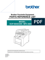MFC 9840 Parts Manual