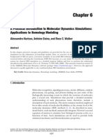 A Practical Introduction To Molecular Dynamics Simulations Applications To Homology Modeling