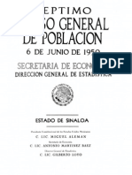 Censo 1950 SINaloa PDF