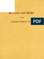 By-Laws and Rules