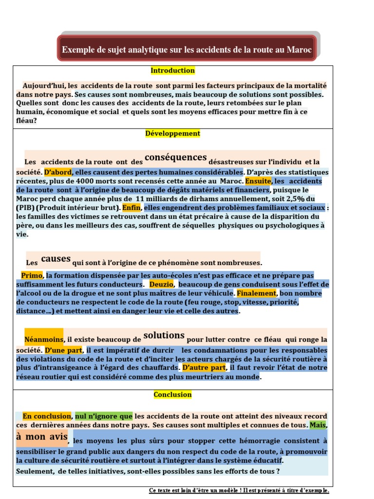 Plan Thematique Analytique Dialectique