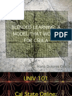 Blended Learning A Model That Works For CSULA PDF