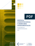 Justicia Constitucional y Derechos Fundamentales: El Control de Convencionalidad
