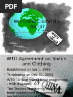 Will China Clothe the World