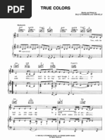 Download Cyndi Lauper- -True Colors by Hannah Radiator Gerrard Field SN127247627 doc pdf