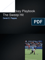 Field Hockey Playbook Sweep Hit