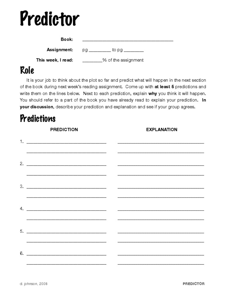 Book Prediction Assignment Guide | PDF