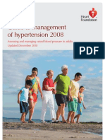 Hypertension Guidelines 2008 to 2010 Update