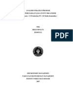 Download Analisis Strategi Promosi Pada perusahaan Jasa Event Organizerpdf by Ibnu Hamdun SN127275030 doc pdf