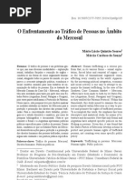 O Enfrentamento ao Tráfico de Pessoas no Âmbito