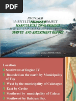Download Mariculture Survey in Balayan Batangas by anakbalayan SN12728460 doc pdf