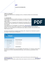 Manual Instalacion Drupal