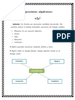 Expresiones algebraicas