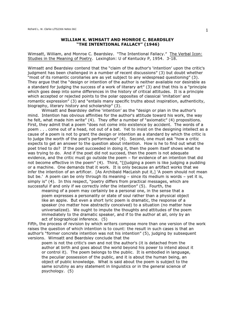 The intentional fallacy pdf picture