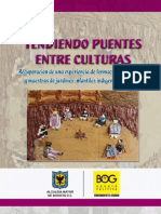 TENDIENDO PUENTES ENTRE CULTURAS - Recuperacion de Una Experiencia de Formacion Maestros Jardines Infantiles Indigenas Bogotá