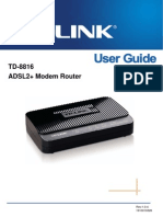 Tp Link_td 8816 User Guide