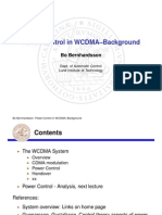 Power Control in WCDMA–Background