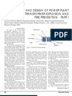 Power Plant Transformer Explosion Prevention