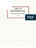 4.dac and Informatica