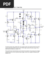 PCB Power Driver Power Transistor Crown PCB Power Driver Power Transistor Crown