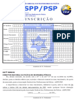 Inscrição - Aspp - PSP