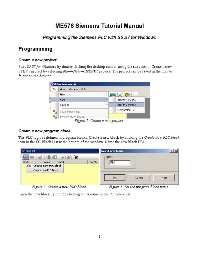 Siemens PLC Programming Tutorial | PDF | Computer Architecture | Computing