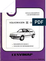 Manual Descriptivo y de Reparabilidad - Volkwagen Golf (CESVIMAP - 23)
