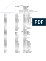 MCE Approved Components For MOSB