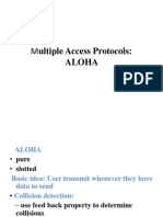 Multiple Access Protocols:: Aloha