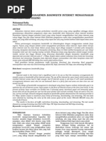 Download Perancangan Manajemen Bandwidth Internet Menggunakan Fuzzy Sugeno by rofiq SN127326194 doc pdf