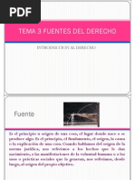 TEMA 3 FUENTES DEL DERECHO