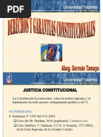 DERECHOS Y GARANTIAS CONSTITUCIONALES