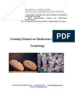 Training Manual on Mushroom Cultivation Technology TM-Mushroom