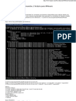 Scripts y comandos para VMware