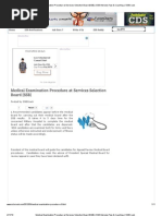 Download Very GoodMedical Examination Procedure at Services Selection Board SSB _ SSB Interview Tips  Coaching _ SSBCrack by Rotor Output Reddy SN127336795 doc pdf