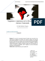 Iñaki Martínez Ortigosa - Vergüenza y Esperanza en La Obra Poética de Antonio Gamoneda - Nº 36 Espéculo (UCM)