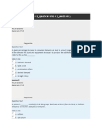 Marketing Management Quiz