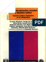 21.la Reestructuracion Mundial y America Latina, Tomo II - Varios Autores-Carmona