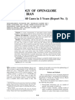 Open Globe Injure PDF