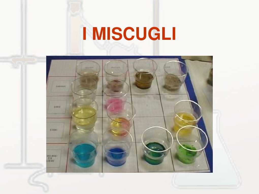 miscugliomogeneieterogenei