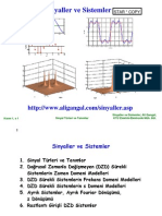 Sinyaller VE SİSTEMLER